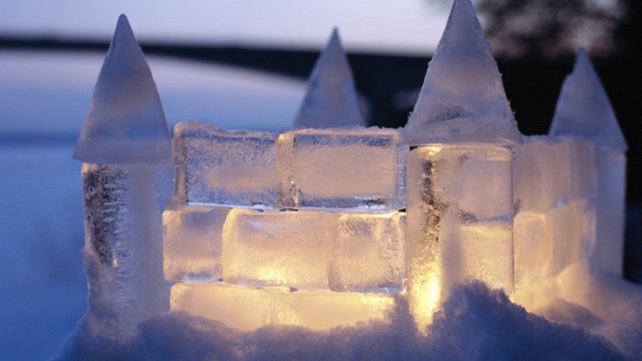 Build an ice castle