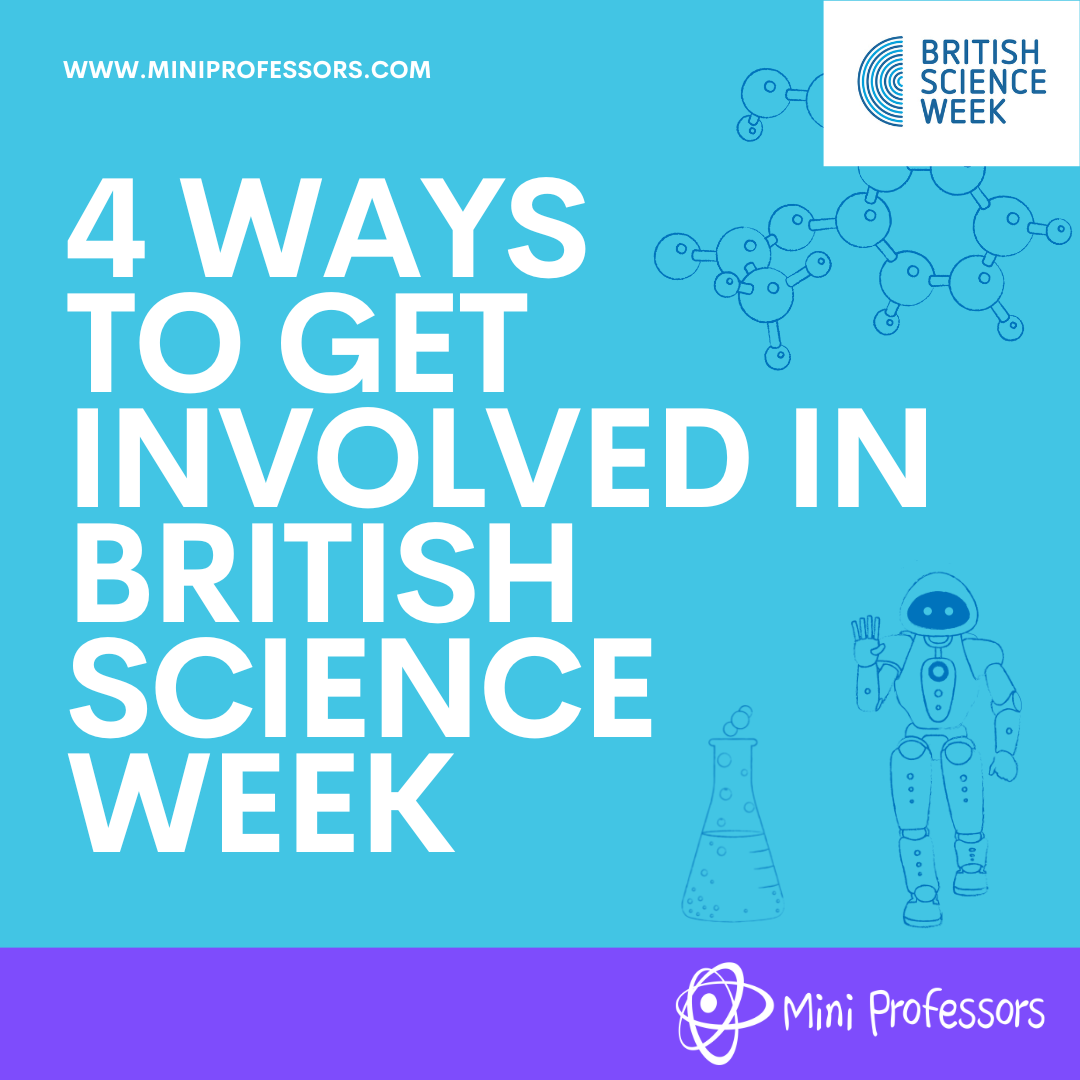 4 ways to get involved in British Science Week 2023